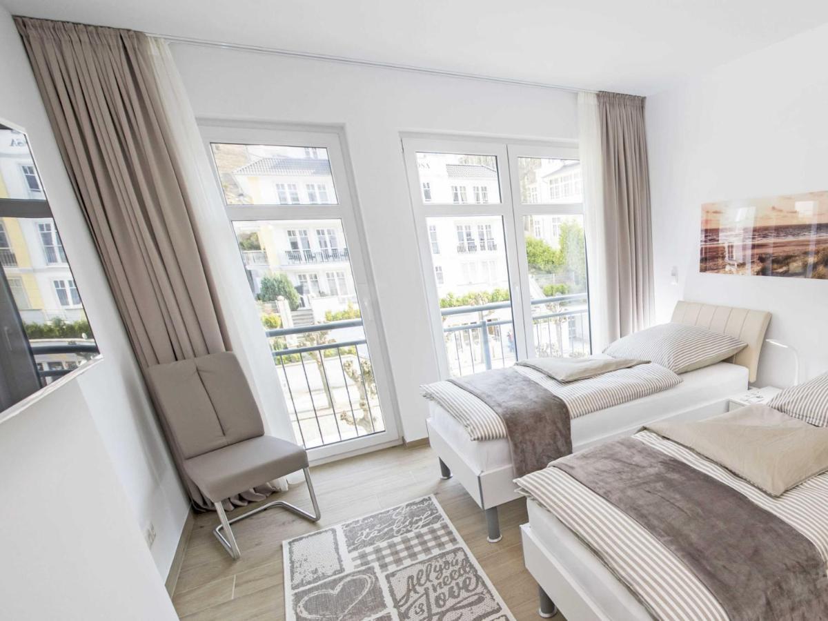 Villa Louisa In Sellin - Wg 39 Mit Balkon, Strandnah Kültér fotó